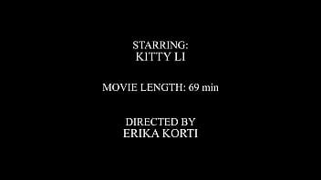 1on1 beautiful baby kitty li with big natural tits gets huge anal toys with fisting and gets hard anal fucked by big black cock romeo first eks515