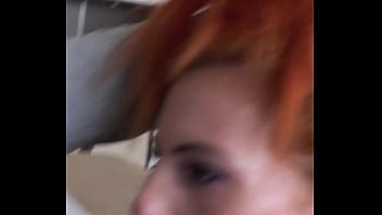 Karla rose's mouth on my condom-covered dick is just the start—i yank her hair and force her throat to take every inch making her gag and squirm