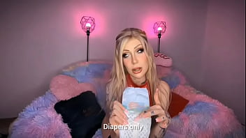 Wearing diapers all day for step-mommy - diaper fetish - abdl - diaper discipline - taboo - roleplay - loser humiliation - sub training - femdom