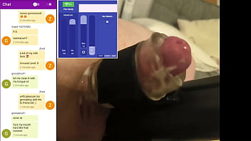 I did an online session i exposed myself to strangers they jerked me off so hard and so well that i ejaculated 4 times chat and control visible -- scarrzhed