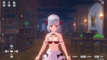 Hexi wang or 王何惜 genshin impact modder does lewds porno mods kinda this one is of noelle in an lewd maid outfit