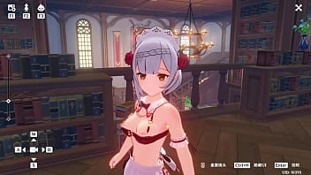 Hexi wang or 王何惜 genshin impact modder does lewds porno mods kinda this one is of noelle in an lewd maid outfit