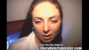Rebecca is a horny cheating gloryhole housewife