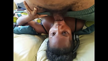 Bubble butt cute ebony slut wanted to suck my dick then take backshots naughty oral blowjob cumshot - mastermeat1