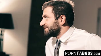 Adorable office slut hooks up with her coworker and she swallows his whole dick before banging him
