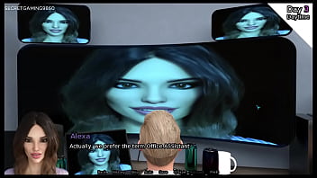 Sexbot - stepsister seduced him with her sexy ass big ass stripper stepsister caught dancing very sexy stepsis in lingerie helps him with his big erection - my hottest gameplay moments