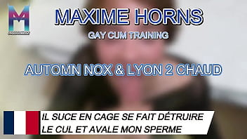 Le pov commence il est dévoué à ma queue son regard est doux son cul bien tendu et lyon2chaud prend la relève
