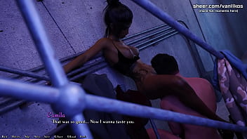 Being a dik episode 11 big ass latina college teen has anal sex with a creampie after class with a big cock 3d animated porn game part #83