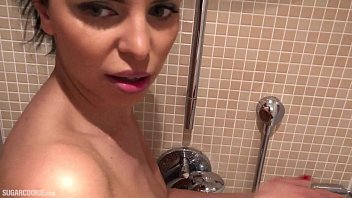 Big boobs milf fucks really hard in her hotel room