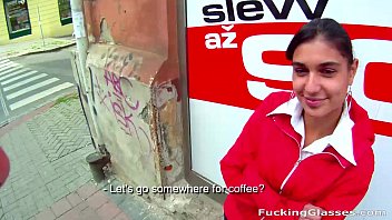 Fucking glasses - bored cutie amala fucked for cash