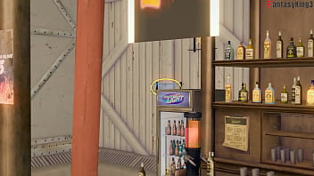 I kissed the bartender burnice white and she gave me a blowjob zenless zone zero full & pov on sheer & fantasyking3