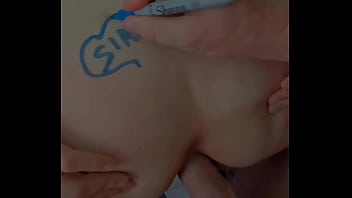 Possession - something owned occupied or controlled princessplaytm #princess #bodywriting #anal