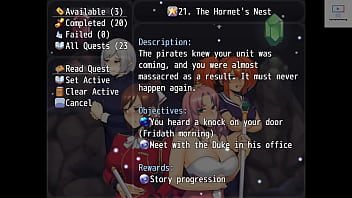I go on an undercover mission and i take my girlfriend and my friend but they end up working as prostitutes henteria chronicles 3 part 19 eng