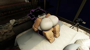 Invito a un desconocido a mi casa y resulta tener una vrgota deliciosa no me pude aguantar roblox - condo - horny