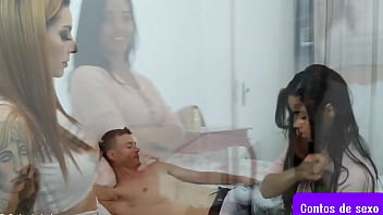 Fui pego no flagra mas acabei ganhando a amiga gostosa da minha mulher completo no sheer e red