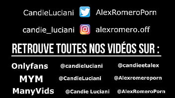 Teaser de la vidéoou on a adoré avec alexromeroporn baiser avec la belle chloe duval off sous la caméra de sont mari j
