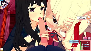 【spider lily chisato×takina】male take pov 3p sex 3dcg hentai eroge koikatsu japanese【liquorice recoil】