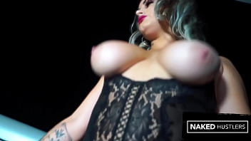 Curly haired latina baddie fucking the biggest dick in her neighborhood but it’s not her husbands