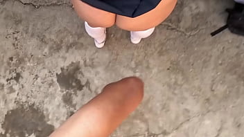 ¡ay profesor ¿esta seguro que si le doy una mamada y me dejo meter solo la puntica apruebo el curso