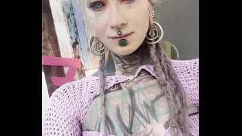 Any wishes for the new year -#facetattoo #bodyart #girlswithtattoos #girlwithtattoo #tattooed #tattoolove #alternative