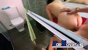 Pornovatas - morbosa morena española muy tetona deisi hot follando en la ducha con victor bloom