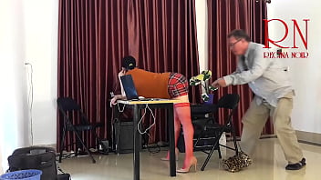 Monday in the office employee without panties tease lick pussy suck dick in the office naughty office c12