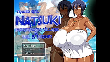 Tanned girl natsuki hentai game ep 1 huge tits flashing to help the captain jerk off