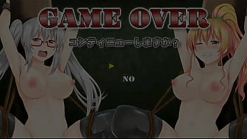 Pretty woman hentai in sex with men in adult ryona action game