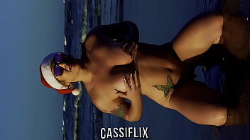 Sexo na praia com a mamãe noel depois de foder minha buceta bati uma punheta gostosa pra que gozou jatos em mim completo no cassiflix