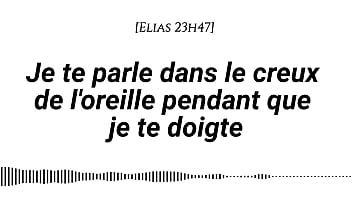 Audio pour les femmes je te parle dans le creux de l’oreille pendant que je te doigte ambiance nocturne doigtage bruits mouillés voix d’homme tendre puis sale