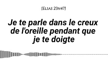 Audio pour les femmes je te parle dans le creux de l’oreille pendant que je te doigte ambiance nocturne doigtage bruits mouillés voix d’homme tendre puis sale
