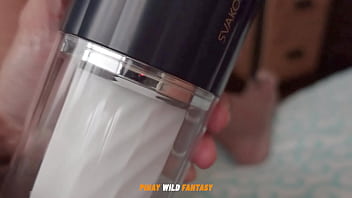 Cheating pinay wife takes control of her lover’s cock with a svakom alex neo 2 while her husband’s not home