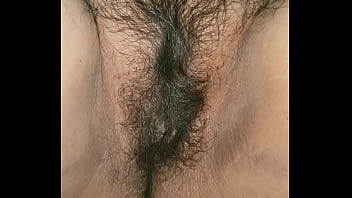 Removing hairs on and around vagina