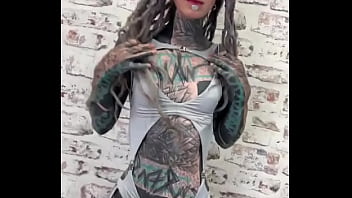 Do you like this view with my tattoo bodysuit and dreadlocks im sure not for everyone but i love the ink i got f