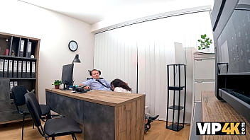 Vip4k antonia sainz fucked her clerk in the office