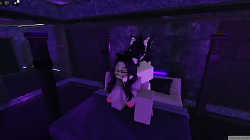 Roblox aksi missed her friend a friend koi came fucked her like a bitch and she become addict to his dick