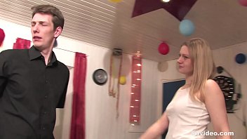 German milfs sharing a hard dick