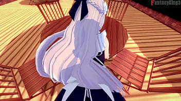 Belfast invites me to lunch free pov azurlane watch full movie and pov version on sheer & fantasyking3