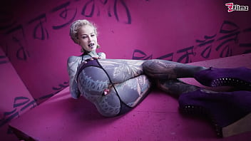 Tattoo anal solo finger masturbation - buttplug collection atm anal gapes goth punk alt porn zf205