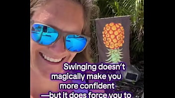 Swinging won’t instantly make you confident but it will absolutely make you confront every insecurity you’ve been ign