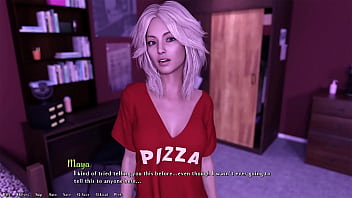 Being a dik #37 - hot pierced blonde lesbian sorority girl gives me a tight thighjob inside her dorm room until i cum hard on her bag