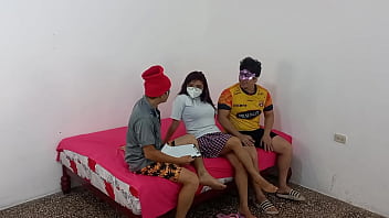 Friends get together to make a threesome real homemade student porn my best friend has been a fucking slut and asked us for a threesome