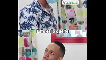 La satisfacción del cliente en la barbería #historia #elchicletv #comunidad #atrevidoypegajoso #familia #talento #arte