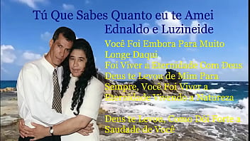 Tú tú que sabes o quanto eu te amei uma linda declaração de amor e homenagem a uma joia preciosa minha esposa que foi embora para sempre para a eternidade com deus deus a levou com ele