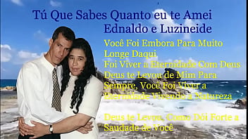 Tú tú que sabes o quanto eu te amei uma linda declaração de amor e homenagem a uma joia preciosa minha esposa que foi embora para sempre para a eternidade com deus deus a levou com ele