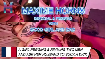 Une expérience unique avec goodgirlanddad fellations mutuelles pegging rimming passionné et double pénétration vib