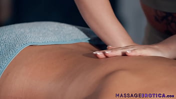 When two irresistibly sexy masseuses join forces their skilled hands and eager tongues bring queenie sateen to the peak of joy