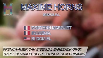 Filmed in lilith lix’s sexirogenia leads us like dogs teasing doryannmarguet and me before feeding us to bi d