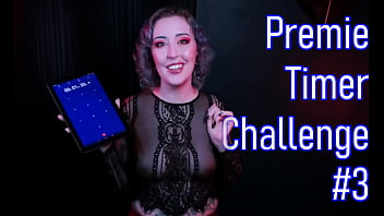 Premie loser timer challenge #3 - preview - prejac premature ejaculator humiliation femdom pov laughing at you