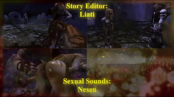 The vixen get pounded hard by stallion yiff